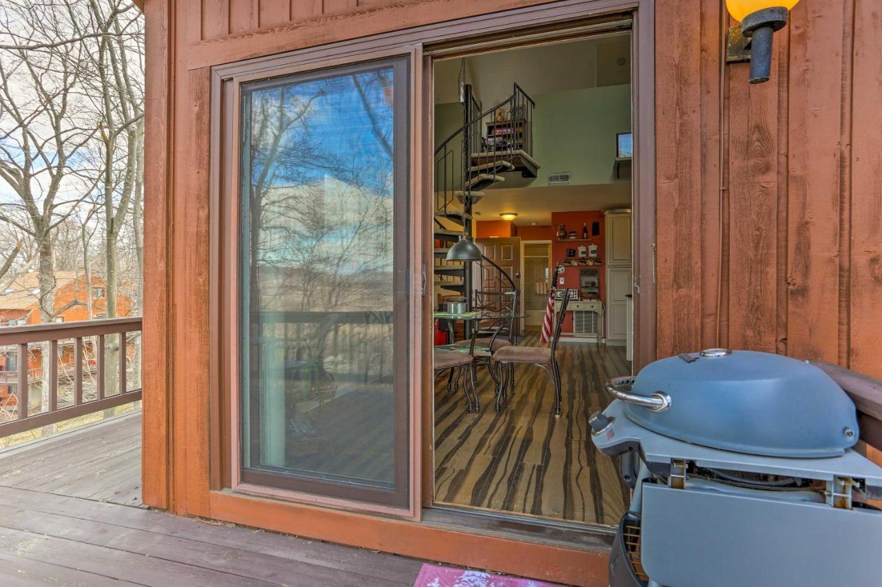 Mountain Creek Condo With Grill Walk To Lifts! Вернон Экстерьер фото